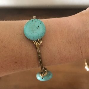 Bourbon and Boweties Turquoise Bracelet